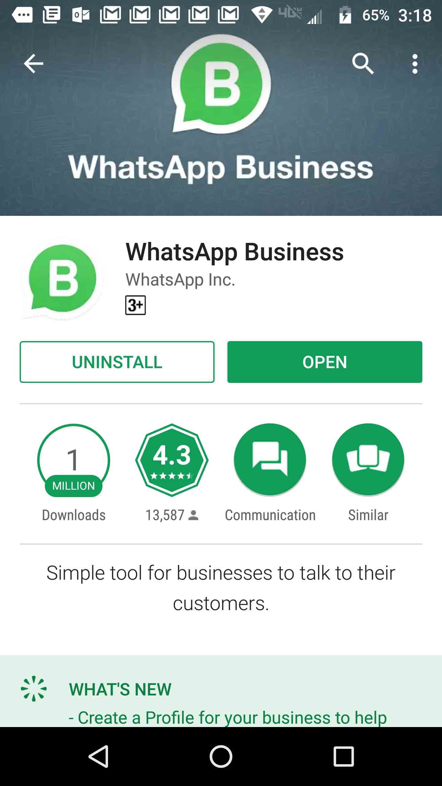 WhatsApp for Business Launched in pakistan