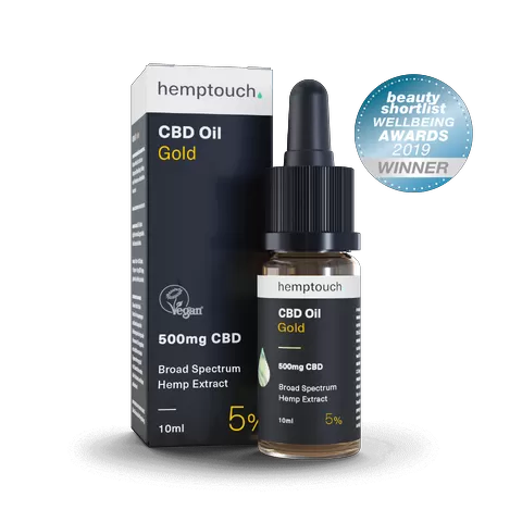 CBD Oil Gold 500 mg CBD 10 ml (5%)